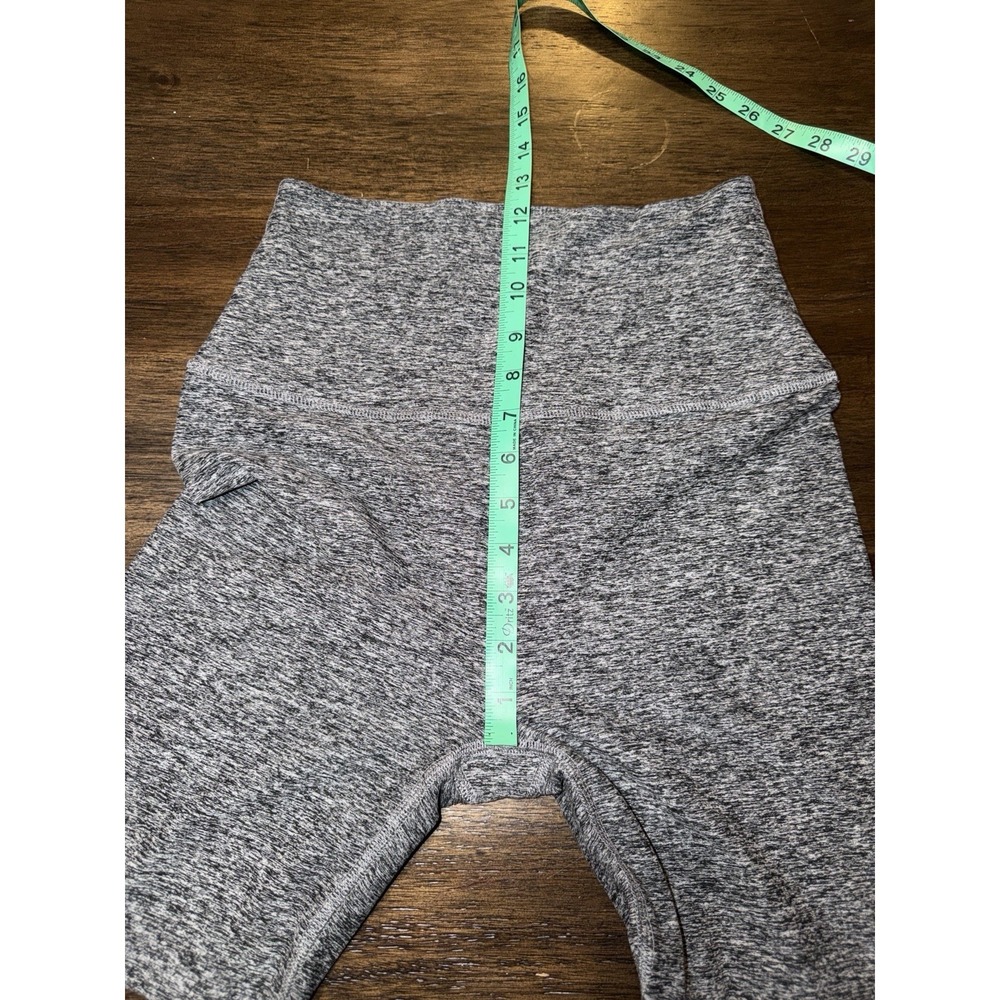 Beyond Yoga Biker Shorts Spacedye High Waisted Gray Yoga Run SD5054 Women's L - Picture 8 of 11